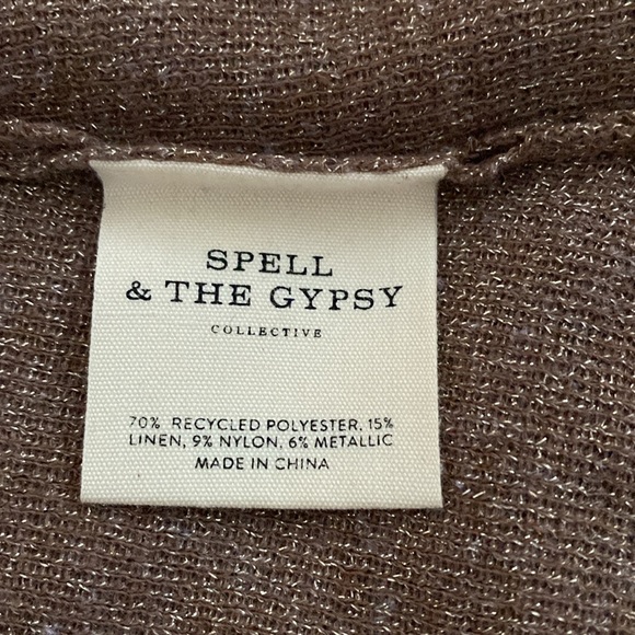 Spell & Gypsy Petra Metallic Knit Slip Dress - Picture 10 of 10